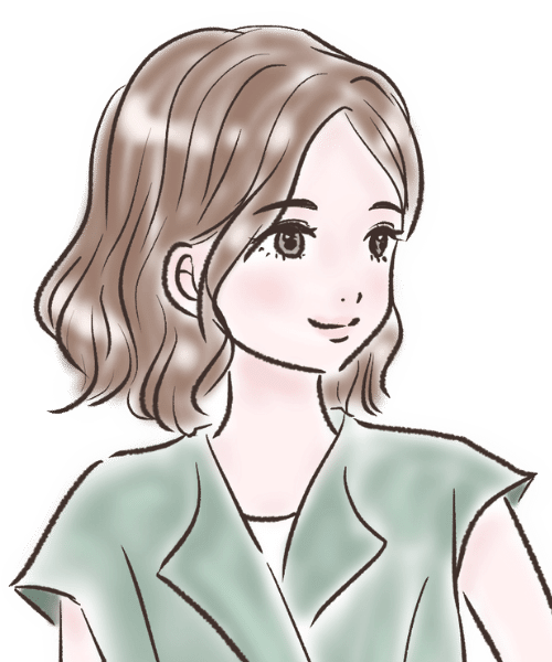 30代女性イラスト